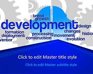 Development PowerPoint Template