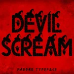 Devil Scream Font