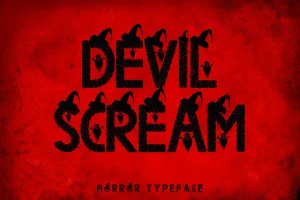 Devil Scream Font