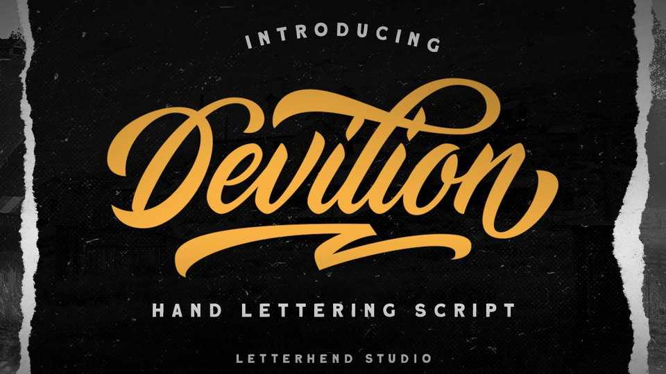 Devilion Script Font › Fontesk