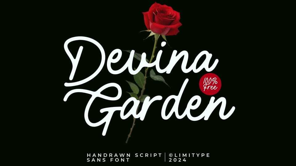 Devina Garden Font › Fontesk