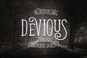 Devious Retro Typeface