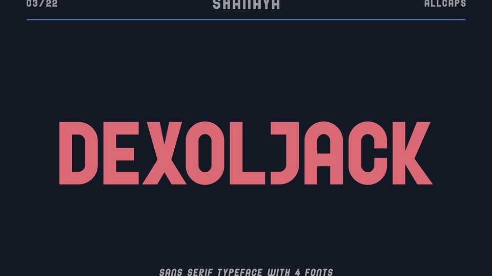 Dexoljack Font › Fontesk