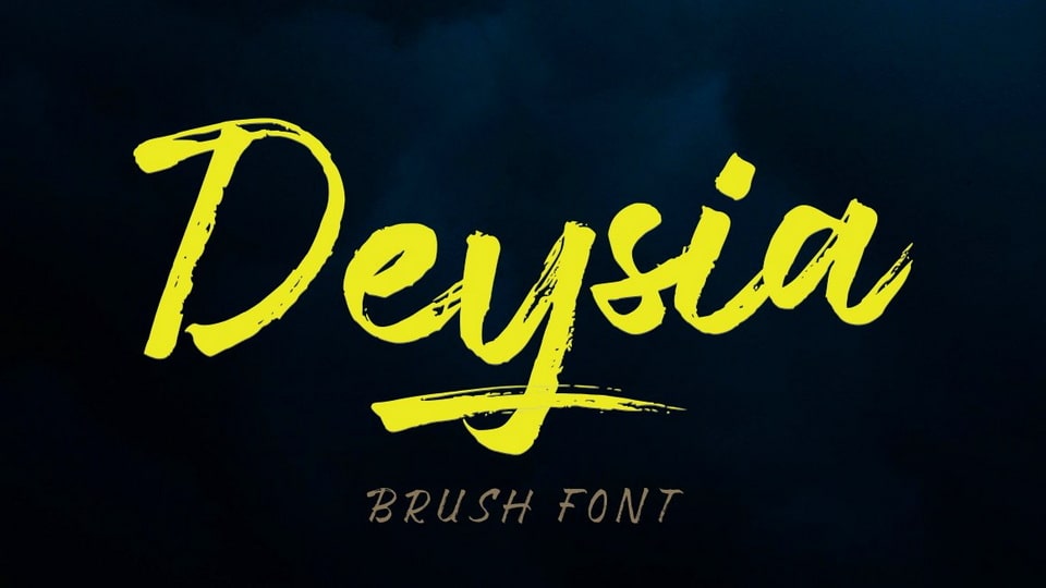 Deysia Font › Fontesk