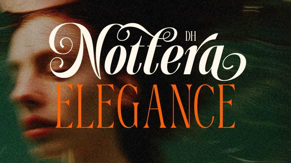 Dh Nottera Elegance Font › Fontesk