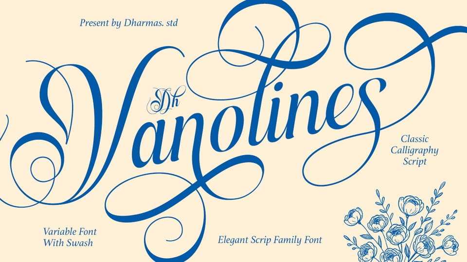 Dh Vanolines Font › Fontesk