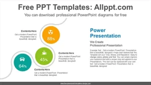Diagonal snake like PowerPoint Diagram Template