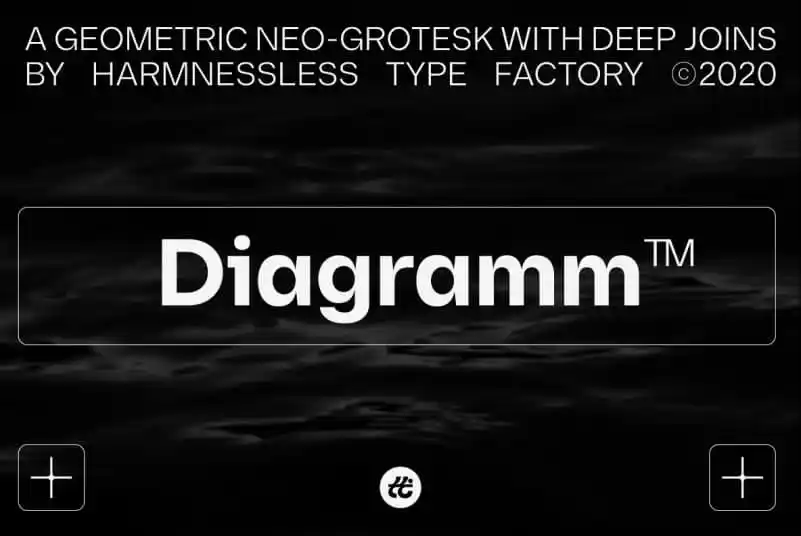 Diagramm Sans Serif Font