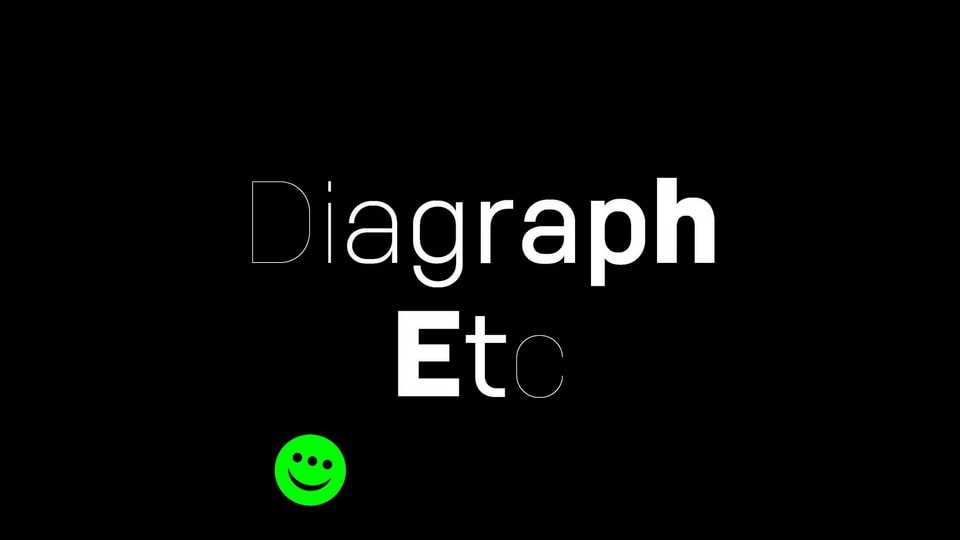 Diagraph Font Family › Fontesk