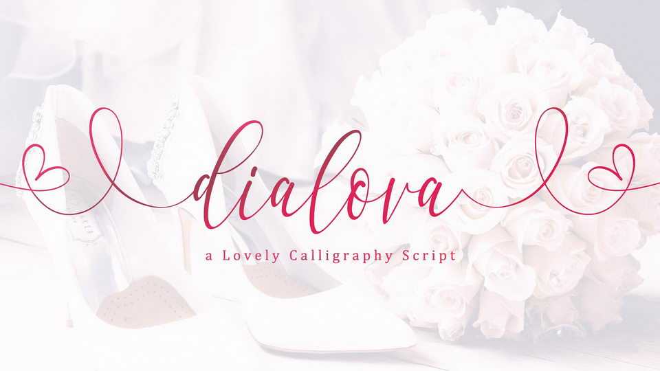 Dialova Script Font › Fontesk