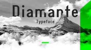 Diamante Typeface