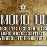 DIAMOND DUST Font