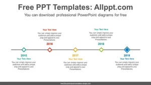 Diamond point PowerPoint Diagram Template