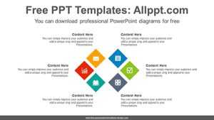 Diamonds combination PowerPoint Diagram Template