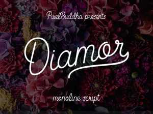 Diamor Free Script Font