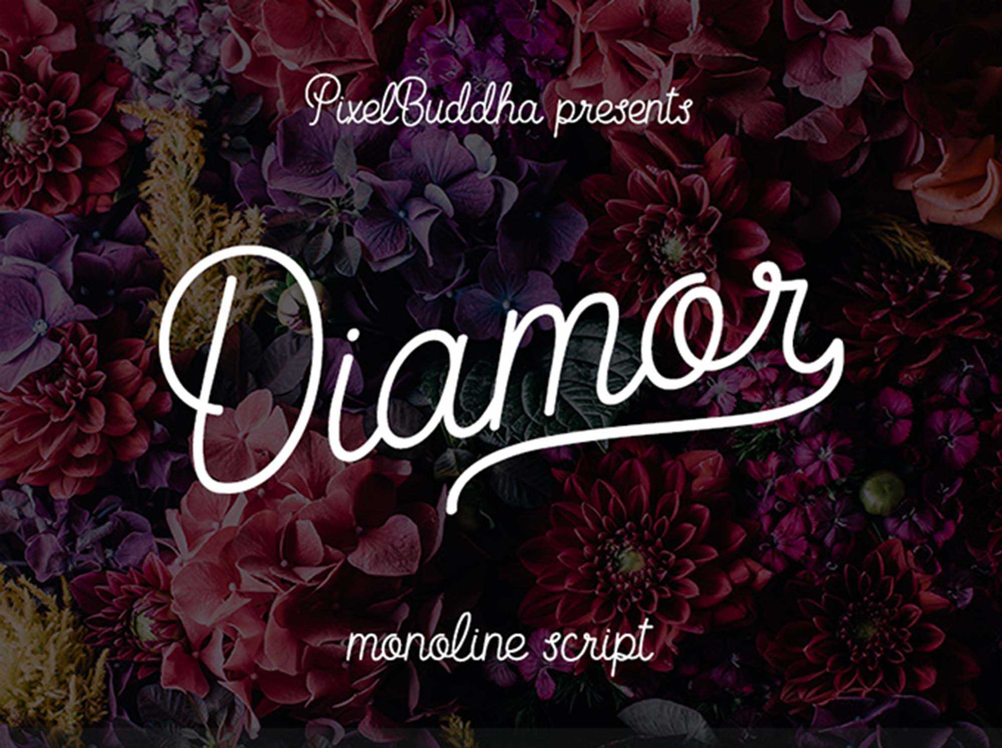 Diamor Free Script Font