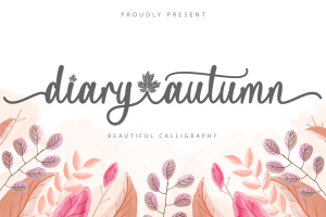 Diary Autumn Font