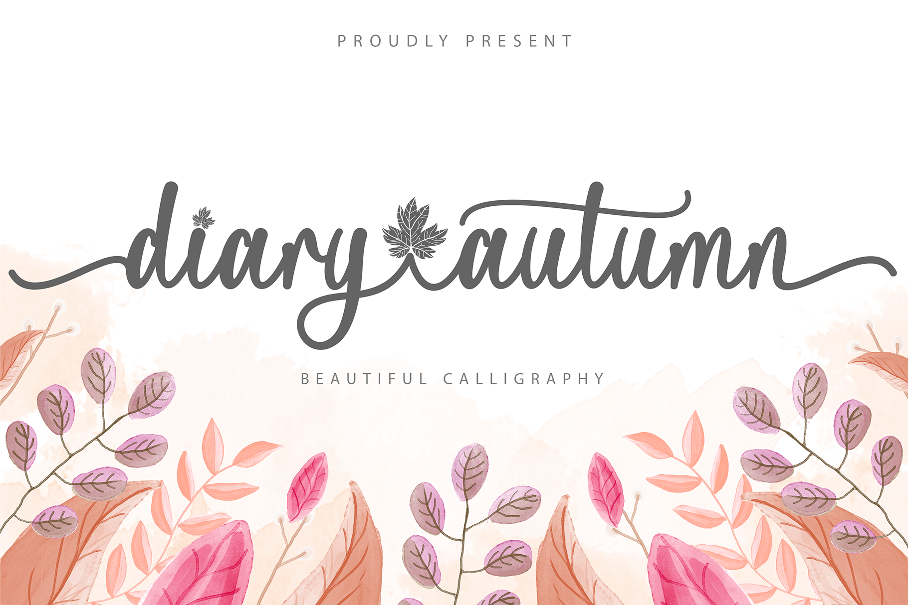 Diary Autumn Font