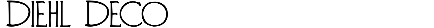 Diehl Deco Font