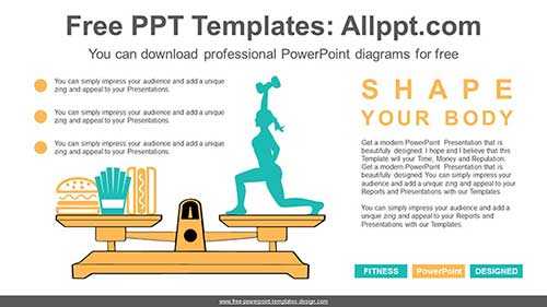 Diet Balance PPT Diagram