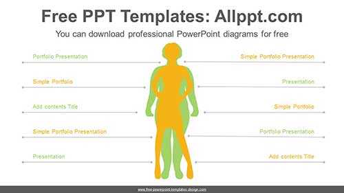 Diet Postwar PowerPoint Diagram