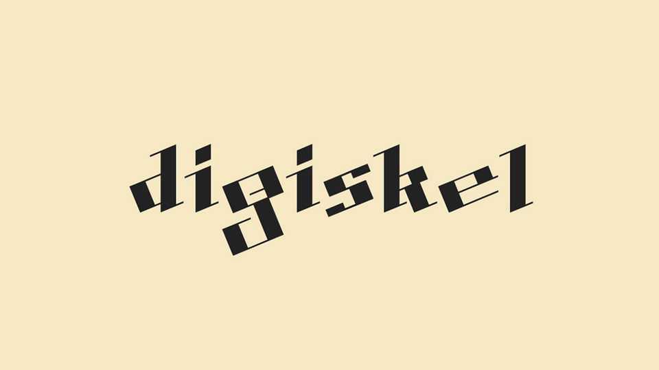 Digiskel Font › Fontesk