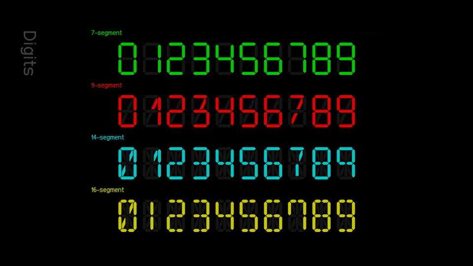 Digit Tech Font Family › Fontesk