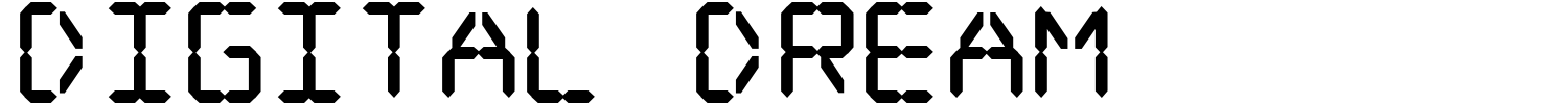 Digital Dream Font