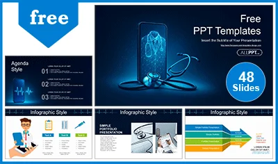 Digital Healthcare PowerPoint Templates