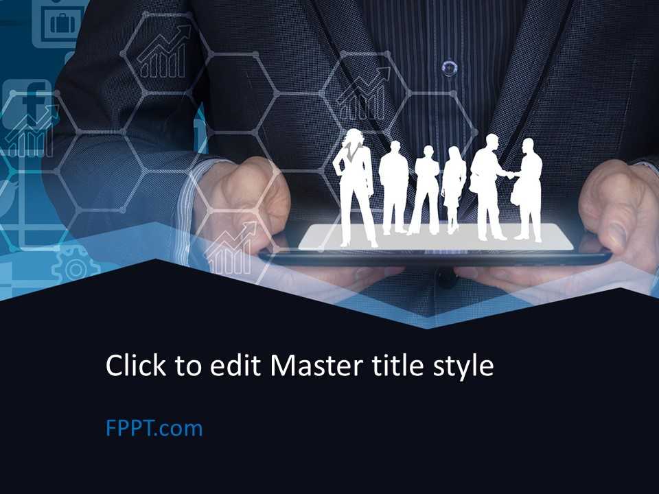 Digital Leadership and Innovation PowerPoint Template