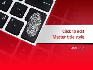 Digital Security PowerPoint Template