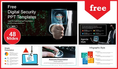 Digital Security PowerPoint Templates