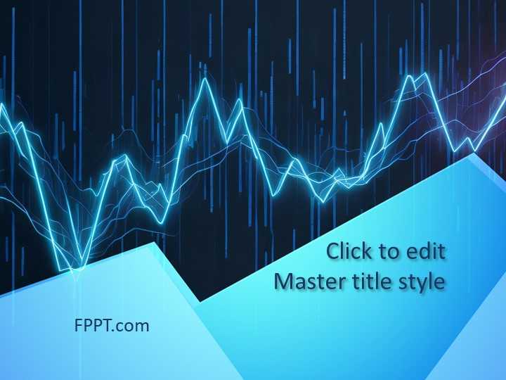 Digital Waveform PowerPoint Template