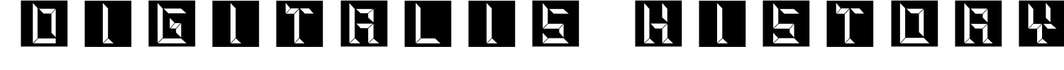 Digitalis History Font