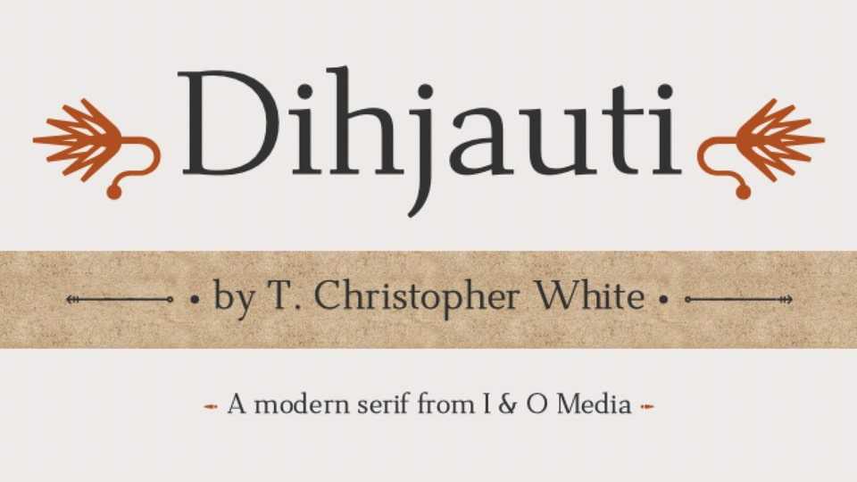 Dihjauti Font Family › Fontesk