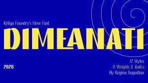 Dimeanati Font › Fontesk