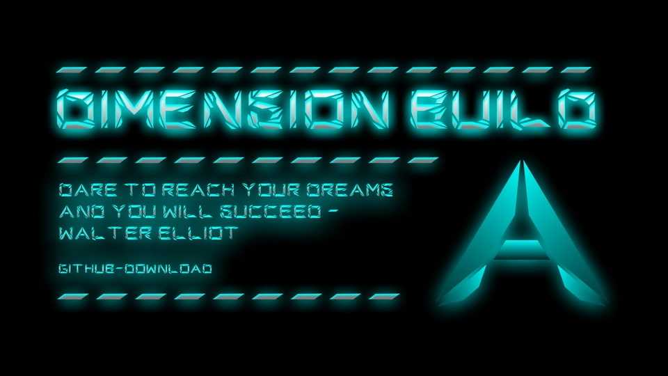 Dimension Build Font › Fontesk