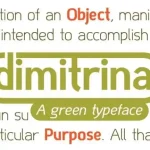 Dimitrina Sans Serif Font