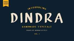 Dindra Font › Fontesk