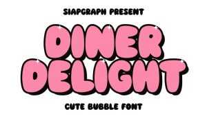 Diner Delight Font › Fontesk