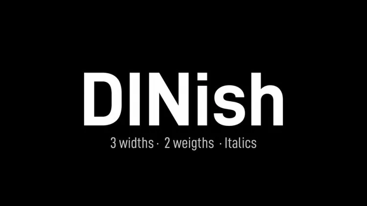 DINish Font Family