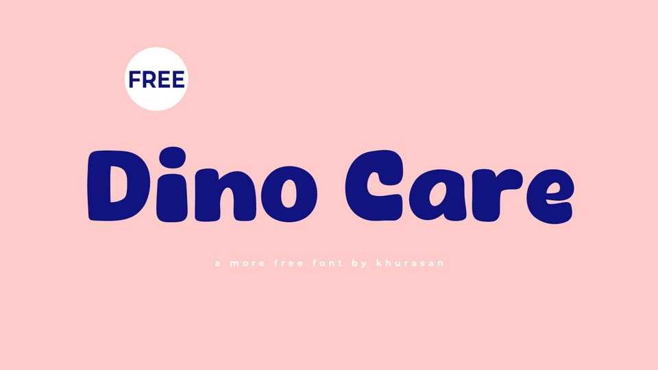 Dino Care Font › Fontesk