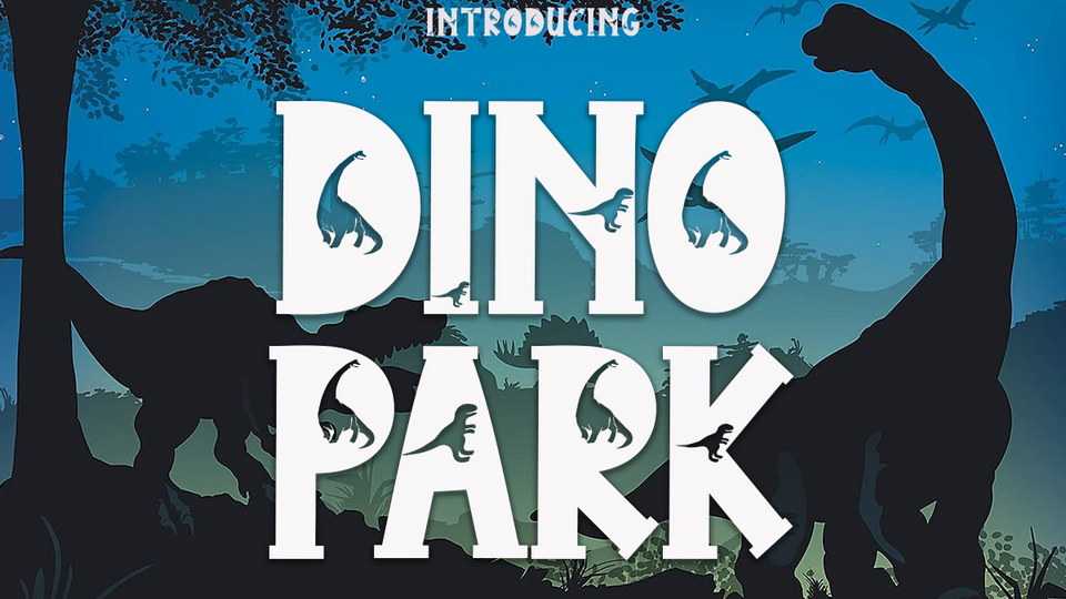 Dino Park Font › Fontesk