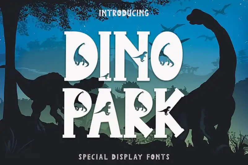 Dino Park Font