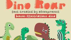 Dino Roar Font › Fontesk