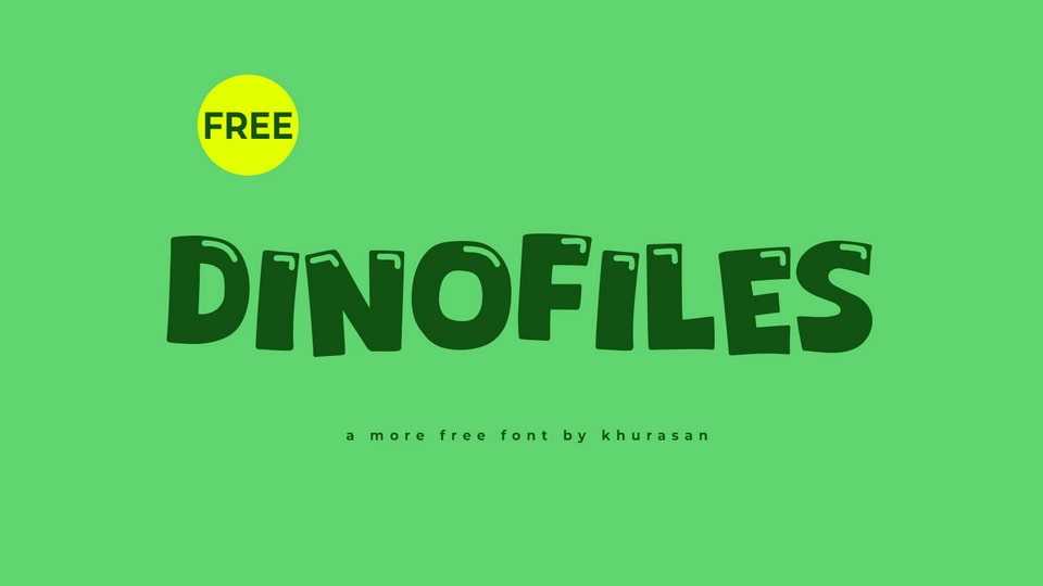 Dinofiles Font › Fontesk