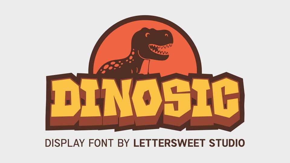 Dinosic Font › Fontesk