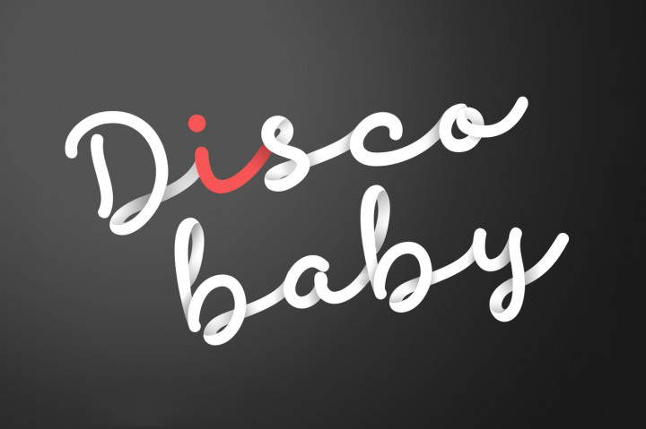 Discobaby Script Font