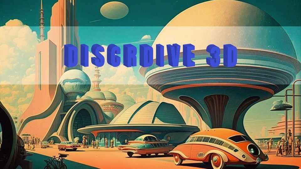 Discrdive 3D Font › Fontesk
