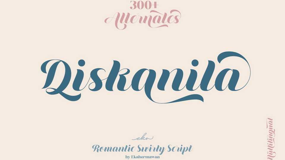 Diskanila Font › Fontesk